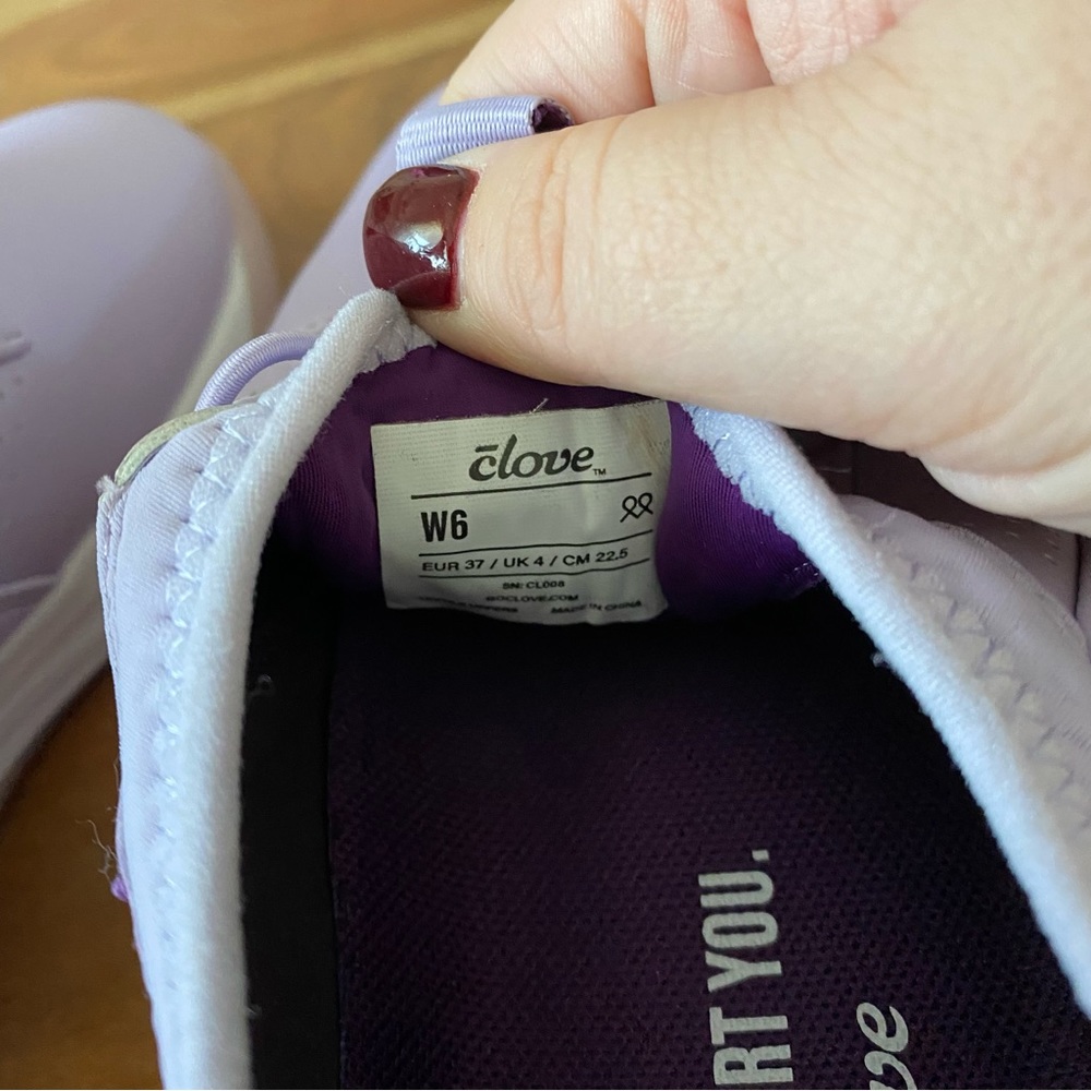 New Clove Purple Sneakers Healthcare Nursing - Picture 8 of 8